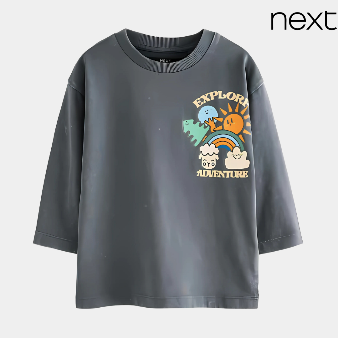 Boys Explore Adventure Full Sleeve T-Shirt