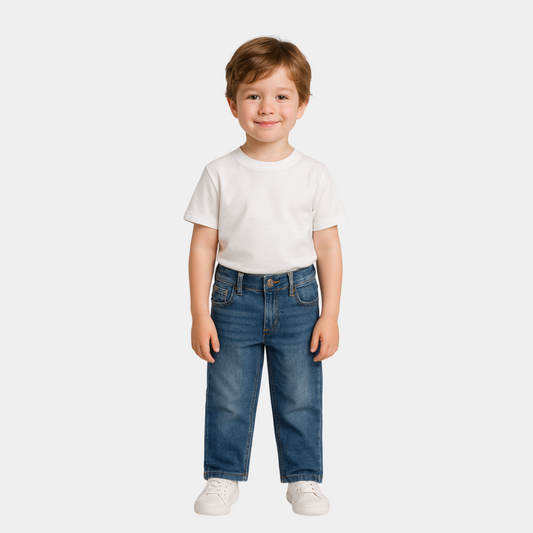 Boys  Stretch Jeans - Blue Color