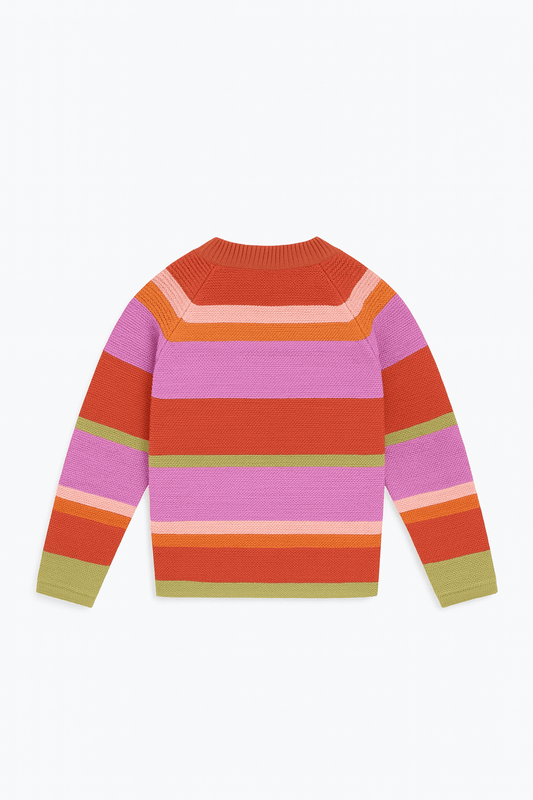 Girl Cardigan – Multicolor - KIDKO