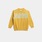 Boys Tracksuit Set – Yellow Hoodie & Dark Gray Trouser - KIDKO