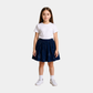 Girls Skirt - Dark Blue with White Tiny Stars