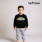 Boys Full Tracksuit Set – Black and Gray