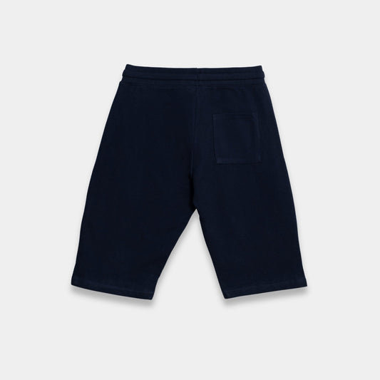 Boys Cotton Shorts - Navy Blue Color Kidko