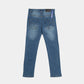 Boys Stretch Jeans - Blue Color - KIDKO