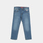 Boys Straight-Leg Jeans - Marine Blue - KIDKO