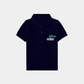 Boys Navy Blue Polo Shirt - Roar Print - KIDKO
