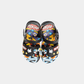 Boys Mickey Mouse Sandals – Black - KIDKO