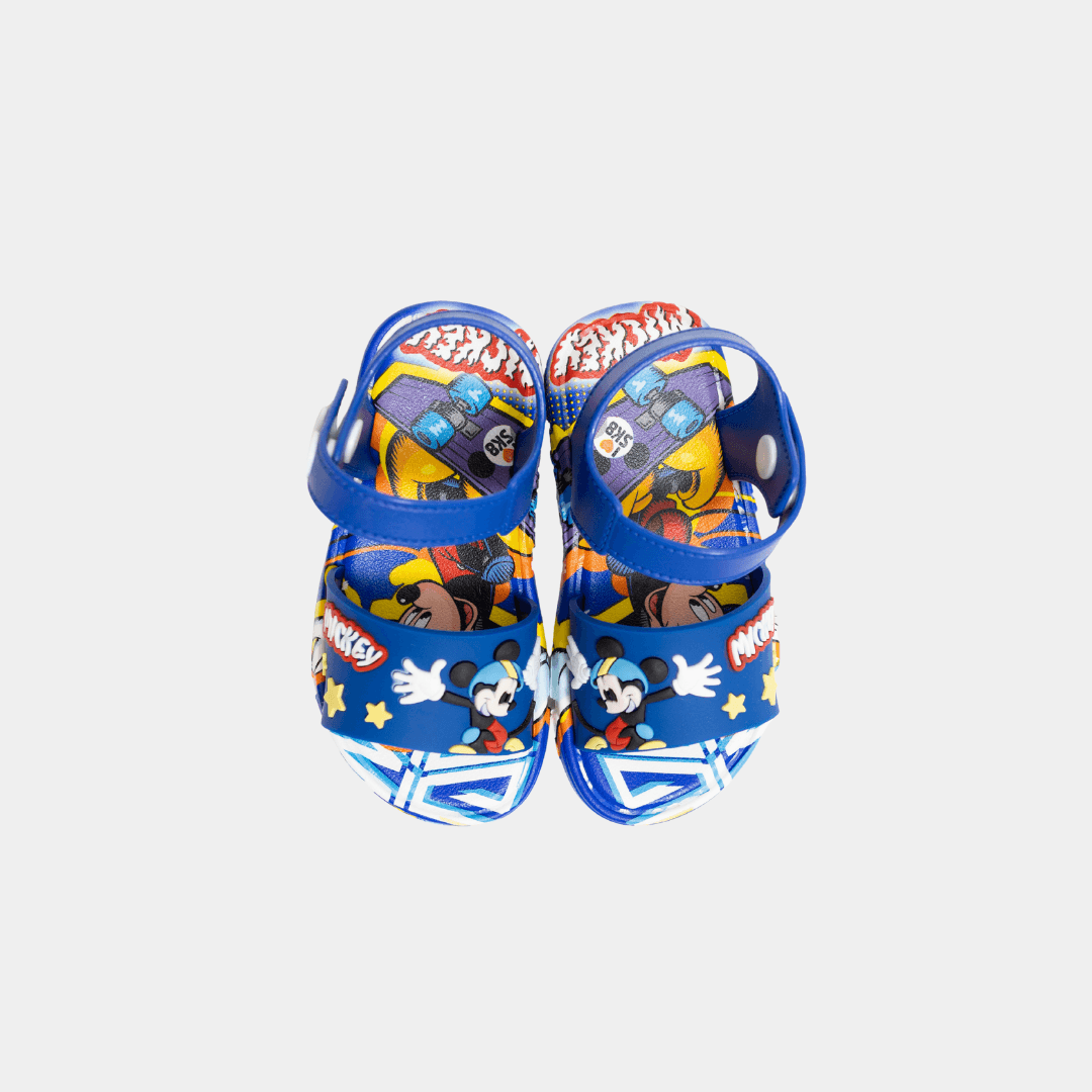Mickey Mouse Boys Casual Sandals – Blue - KIDKO