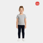 Baby Girls Cotton Trousers - Navy Blue Color