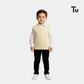 Boys Ribbed Knit Sweater – Cream