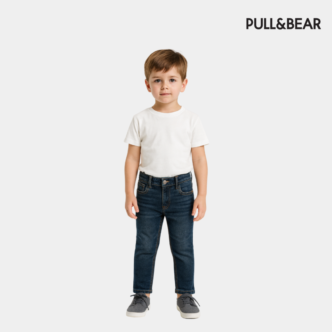 Boys Straight-Fit Jeans - Blue Color