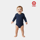 Baby Organic Cotton Bodysuit – Dark Blue