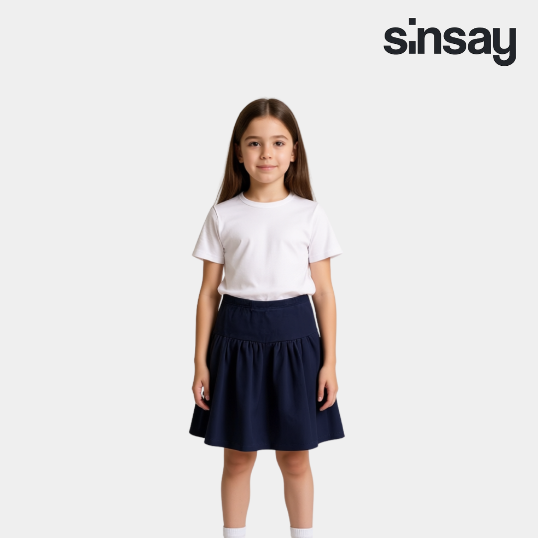 Girls Skirt - Navy Blue Color