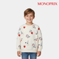 Boys Cream Paris Doodle Print Sweatshirt