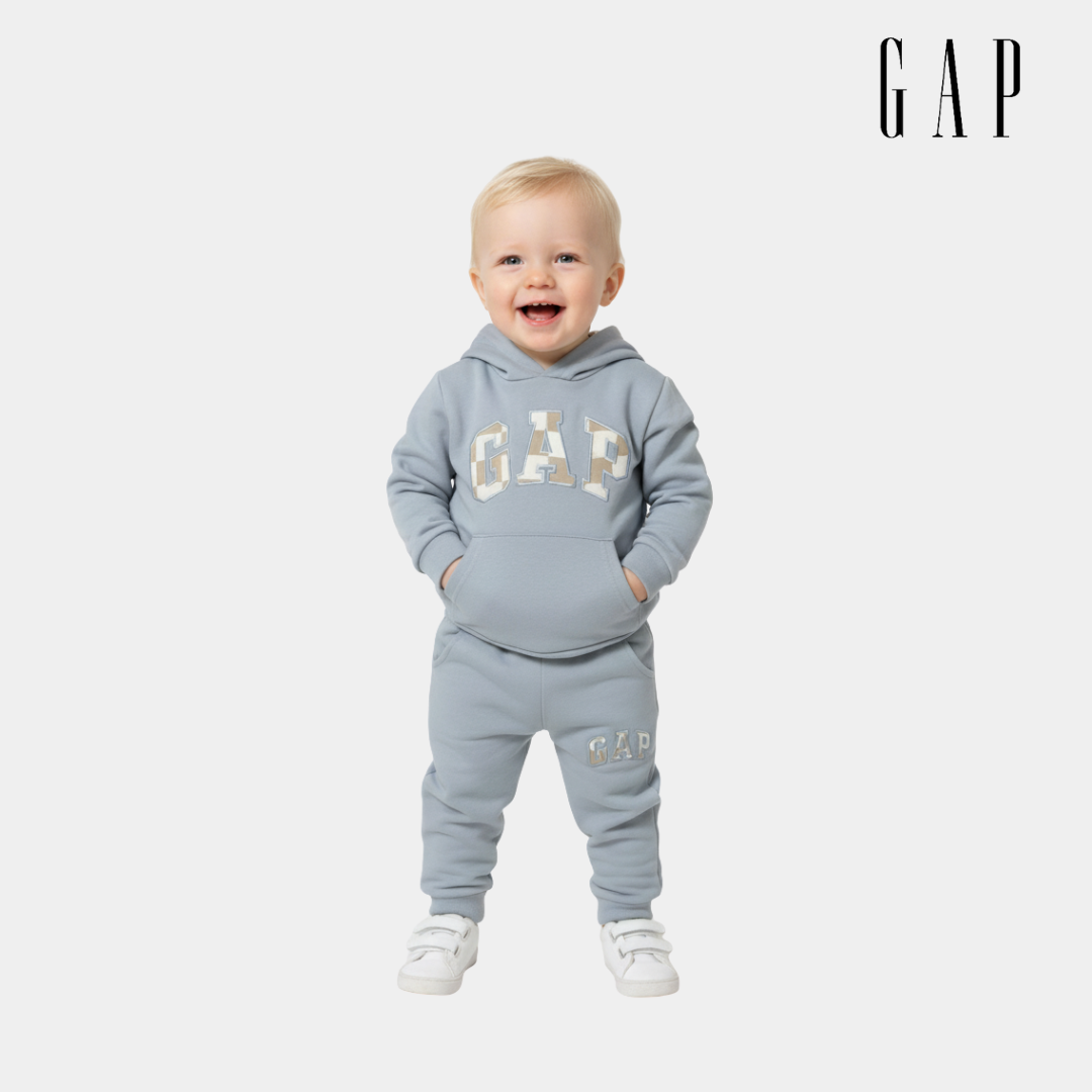Boys Light Blue Tracksuit - Fleece