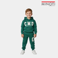 Kids Fleece Tracksuit Set – Forest Green