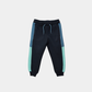 Boys Full-Zip Colorblock Tracksuit – Navy & Blue