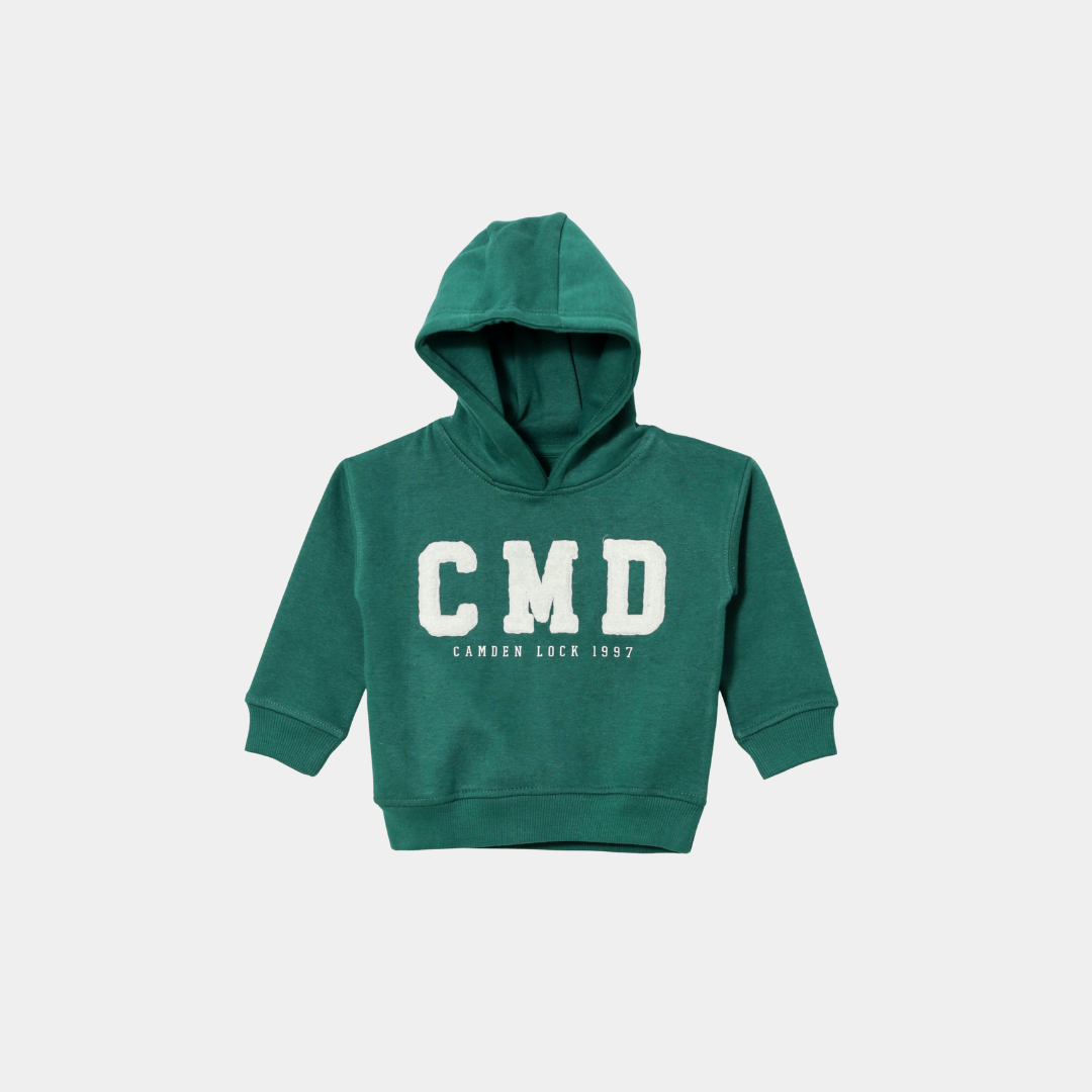 Kids Fleece Tracksuit Set – Forest Green