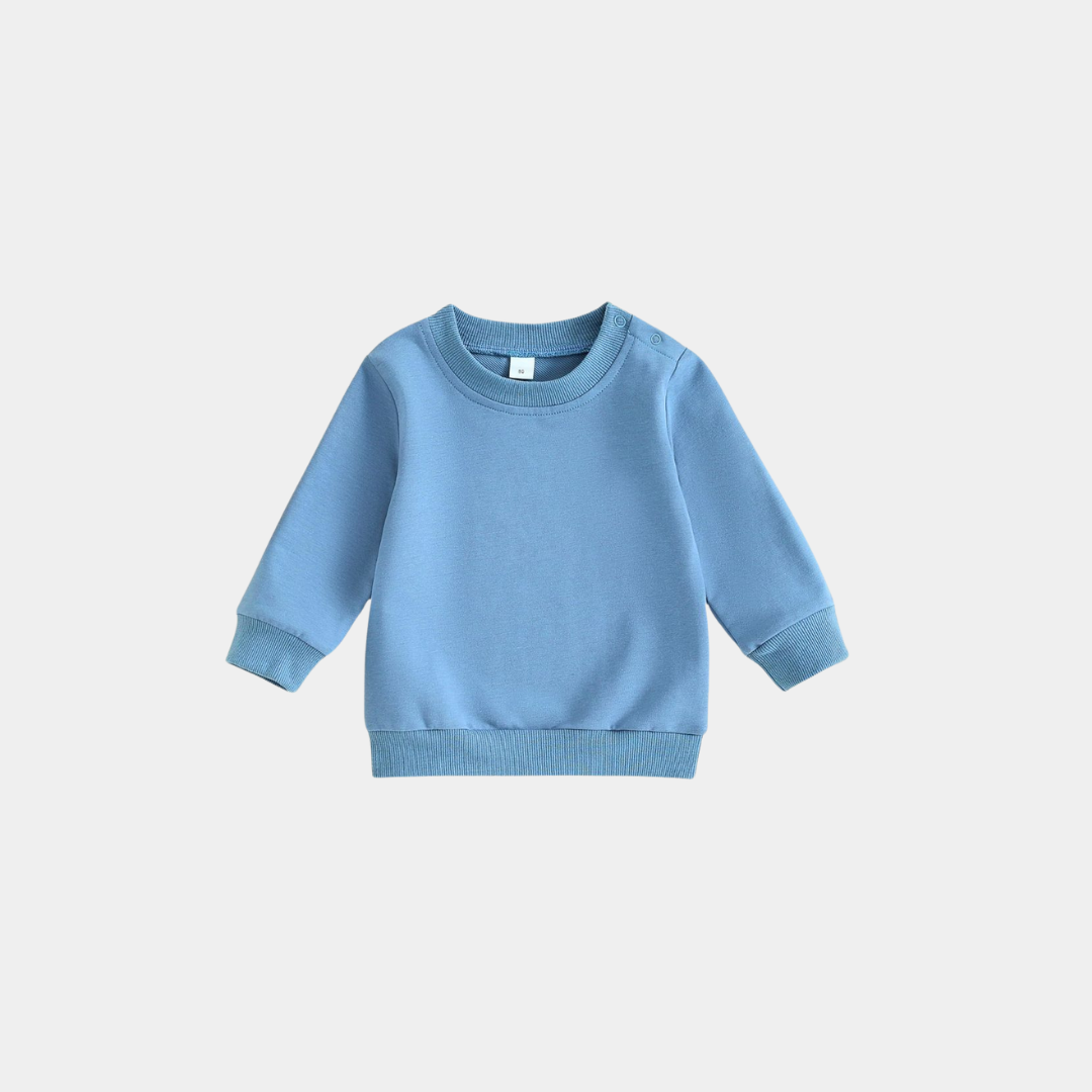 Pack Of 3 Boys Sweatshirt– Green, Blue & Beige Truck Print