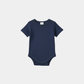 Baby Organic Cotton Bodysuit – Dark Blue