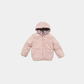 Girls Reversible Faux Fur Winter Jacket
