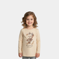Girl Long Sleeve Tee – Teddy Bear Print