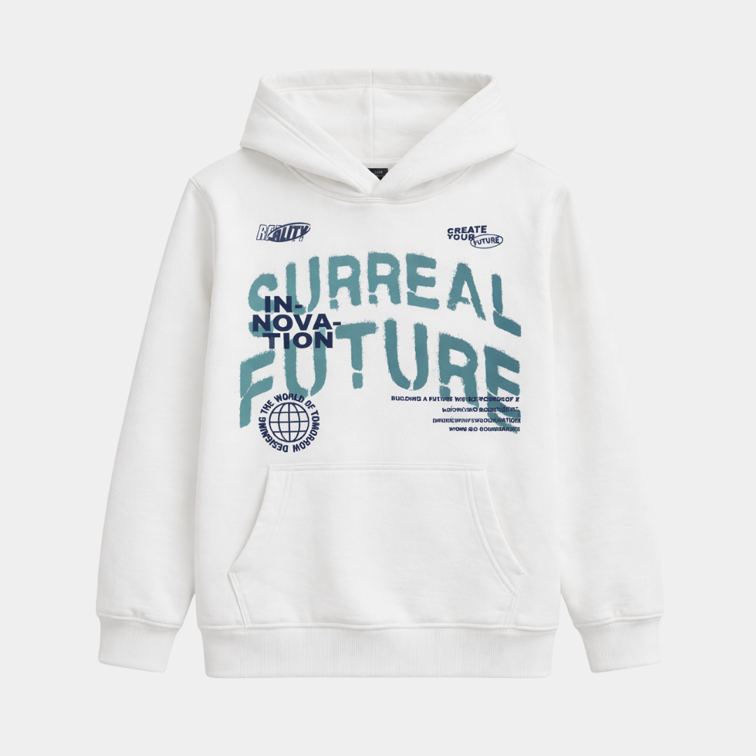 Boys Winter Fleece Hoodie – Create Future Print