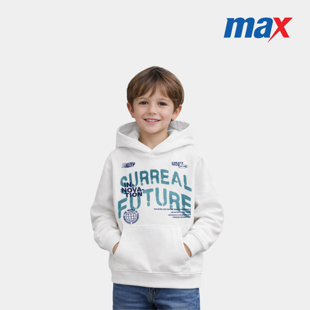 Boys Winter Fleece Hoodie – Create Future Print