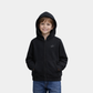 Boys Winter Fleece Zip Hoodie – Classic Black