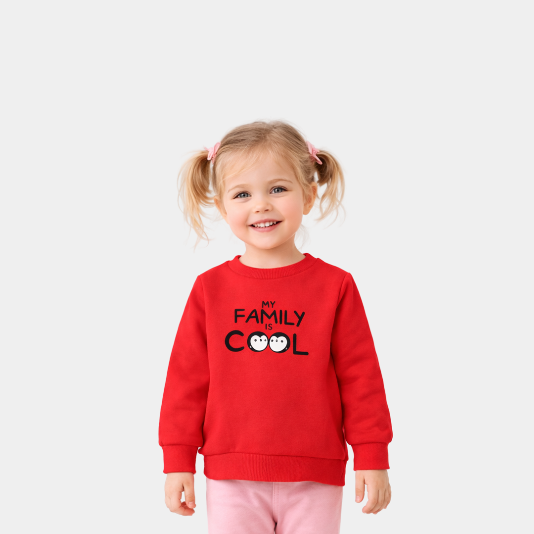 Kids Winter Fleece Sweatshirt – Family Cool