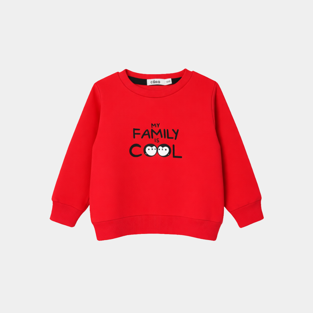 Kids Winter Fleece Sweatshirt – Family Cool