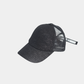 KIDKO Kids Black Glitter Mesh Cap