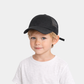 KIDKO Kids Black Glitter Mesh Cap