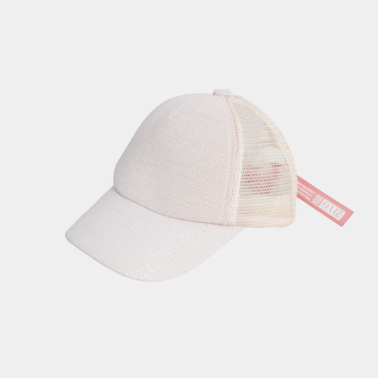 KIDKO Kids Off-White Mesh Back Cap