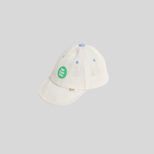 KIDKO White Mesh Baseball Cap for Kids