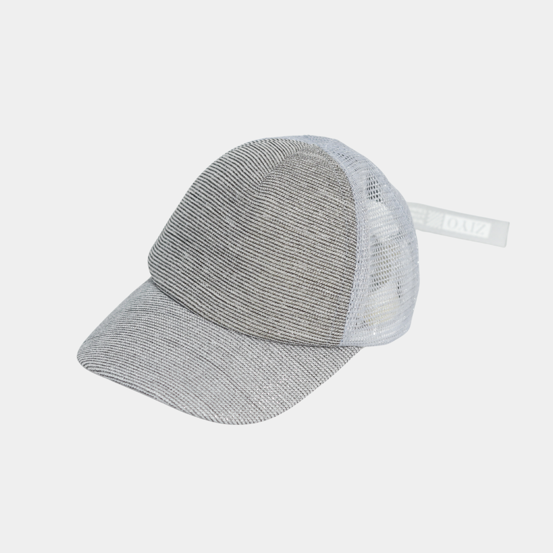 KIDKO Kids Grey Textured Mesh Cap