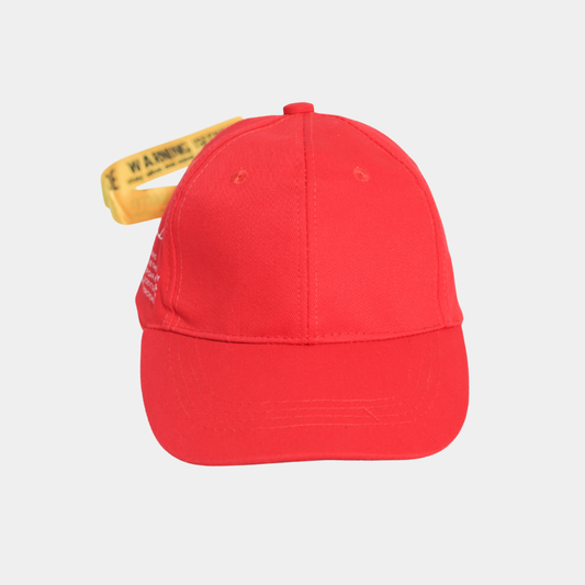 KIDKO Classic Red Baseball Cap for Kids