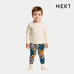 Boys Smiley Printed Trouser – Multicolor