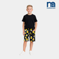 Boys Printed Casual Shorts - Yellow Color
