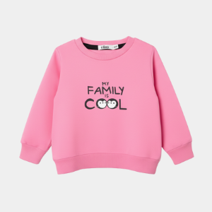 Cool Family Pink Sweatshirt