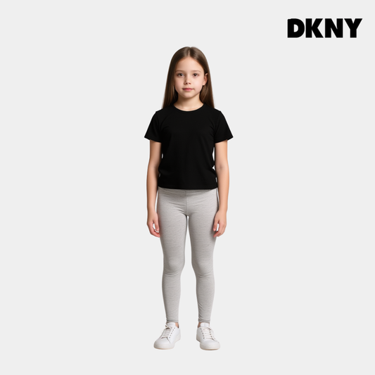 Girls Solid Tights - Off-white Color