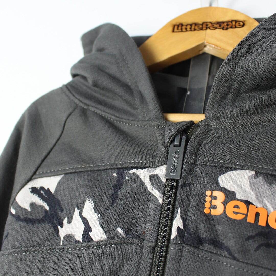 Boys Zipper Hood Tracksuit – Camouflage - KIDKO