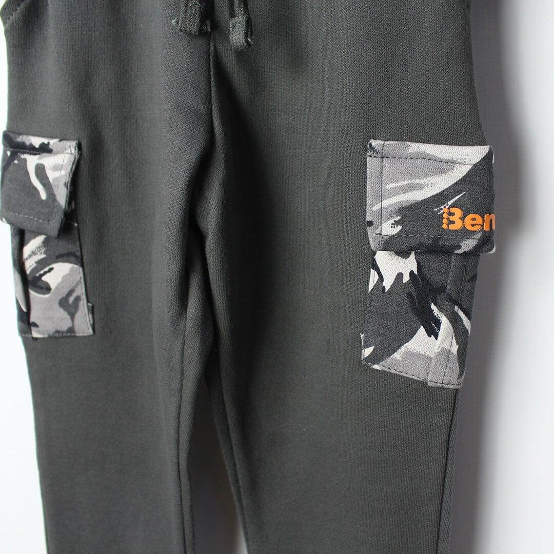 Boys Zipper Hood Tracksuit – Camouflage - KIDKO