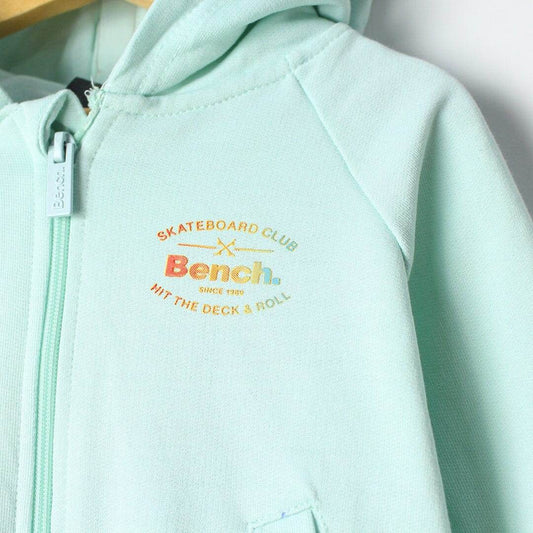 Bench Zipper Hood Tracksuit – Sea Green - KIDKO