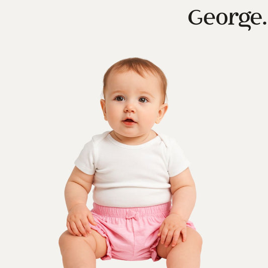 Girls Cotton Bloomer Shorts - Pink Color