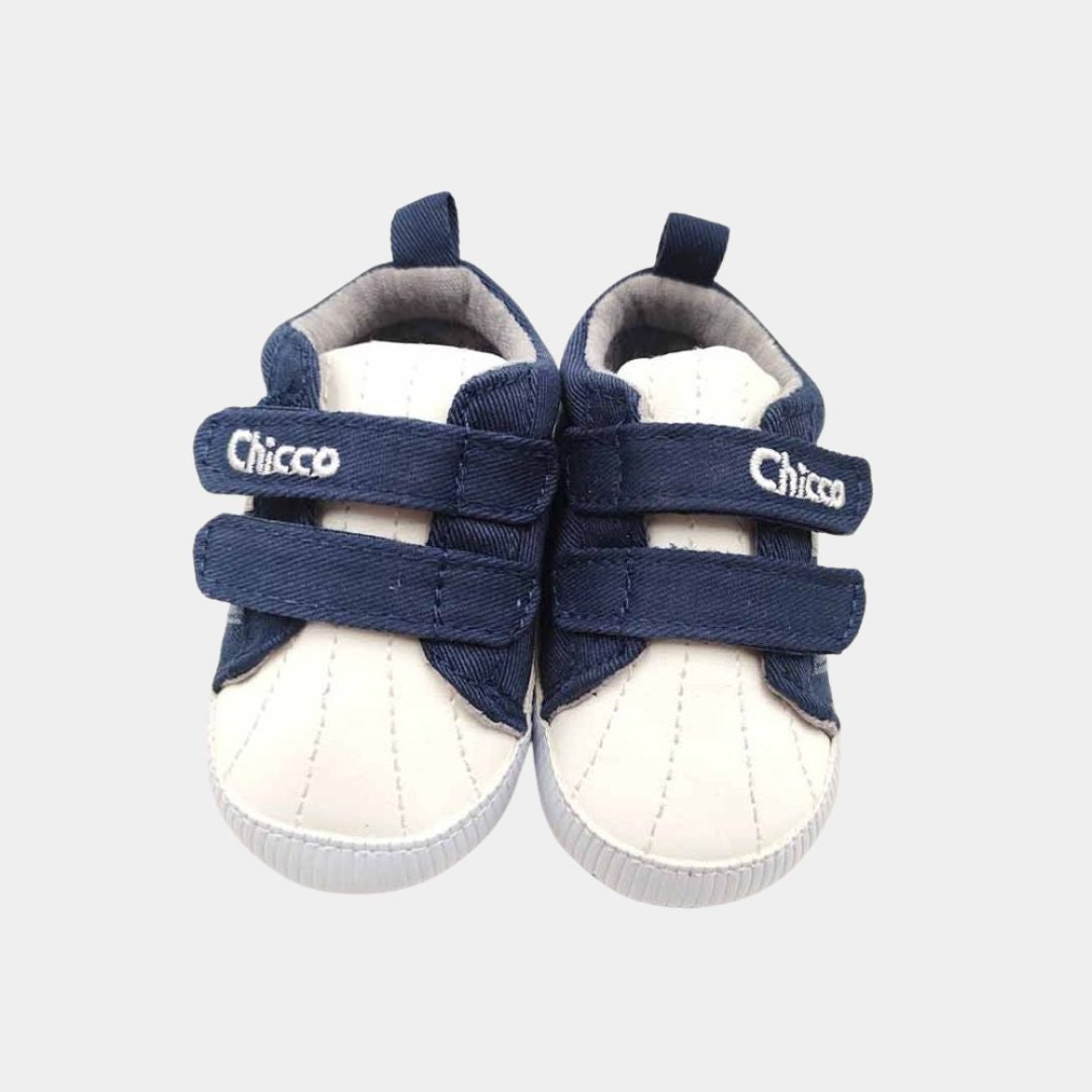 Baby Blue & White Sport Trainer Shoes
