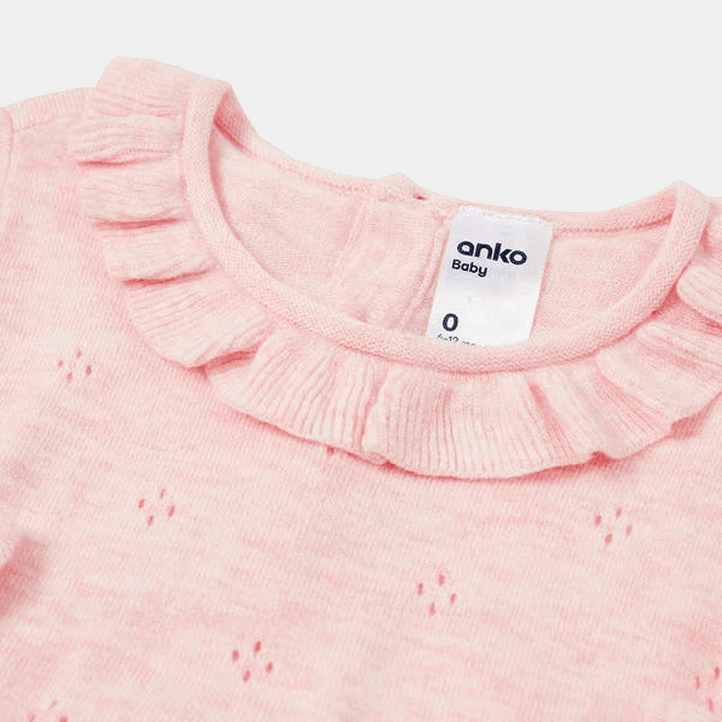 Baby Girl Sweater Frock - Pink Color - KIDKO