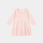 Baby Girl Sweater Frock - Pink Color - KIDKO