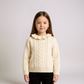 Baby Girl Knitted Sweater – Cream