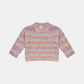 Girls Chenille Sweater – Multicolor - KIDKO